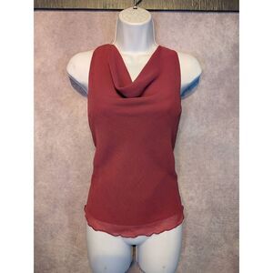 B.I.Y.A.Y.C.D.A. lined dressy tank top size small